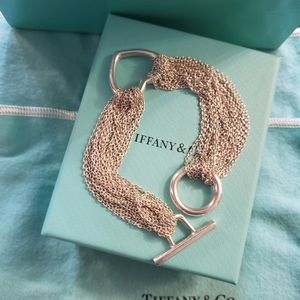 Tiffany & Co. Ster. Silver Multi Strand Bracelet
